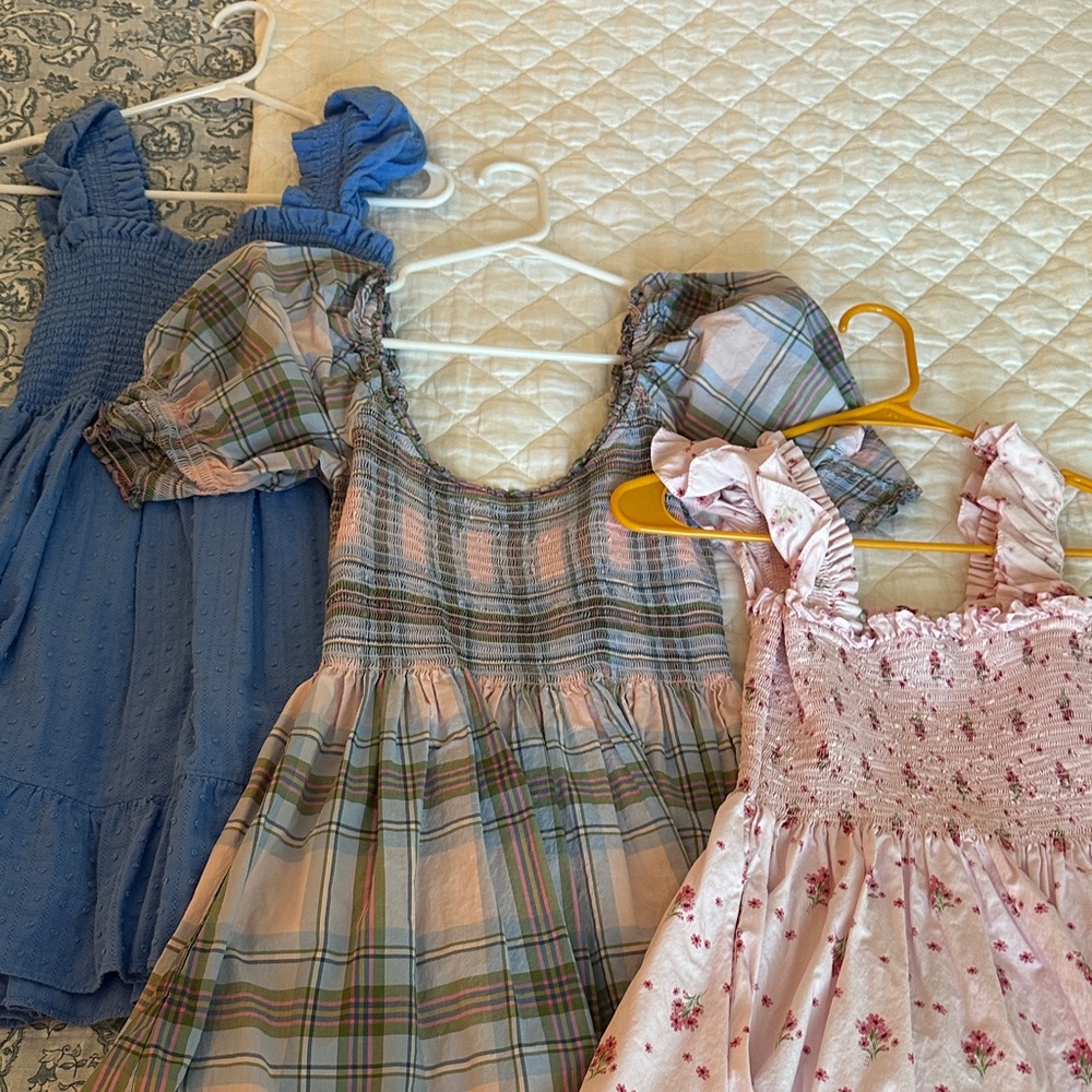 Hill House Nap Dress trio